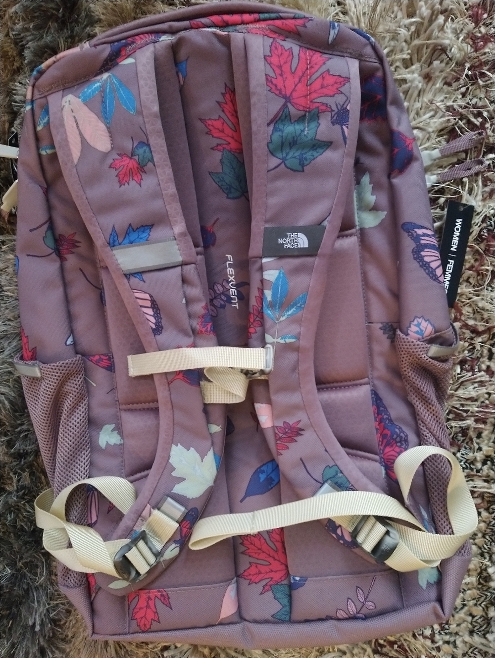 The North Face Jester Backpack in Fawn Grey Fall w/Purple ๐ Accents + Bonus - Picture 11 of 11